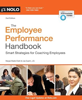 employee performance handbook the smart strategies for coaching employees 2nd edition margaret mader clark