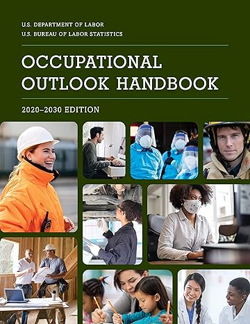 occupational outlook handbook 2020 2030 1st edition bureau of labor statistics 1636710492, 978-1636710495