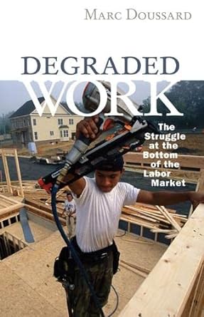 degraded work the struggle at the bottom of the labor market 1st edition marc doussard 0816681406,