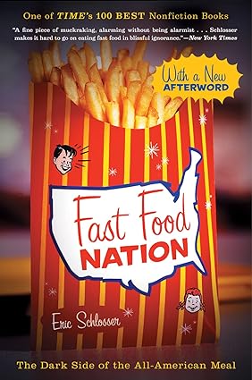 fast food nation the dark side of the all american meal 1st edition eric schlosser 0547750331, 978-0547750330