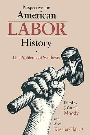 perspectives on american labor history the problems of synthesis 1st edition j. carroll moody ,alice