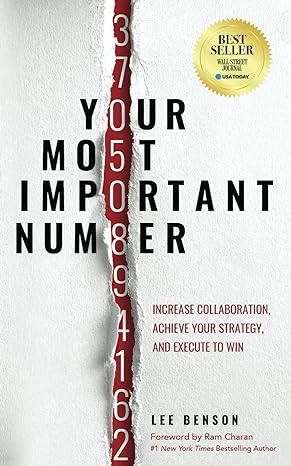 Your Most Important Number Increase Collaboration Achieve Your Strategy And Execute To Win