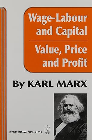 wage labour and capital and value price and profit paperback edition karl marx 0717804704, 978-0717804702