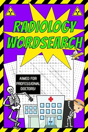 radiology wordsearch aimed at radiologists clinical doctors radiographers health care professionals and