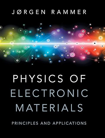 physics of electronic materials principles and applications 1st edition jorgen rammer 1107084946,