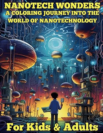 nanotech wonders a coloring journey into the world of nanotechnology learn about nanotechnology while you