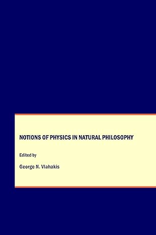 notions of physics in natural philosophy 1st edition george vlahakis 1847184308, 978-1847184306