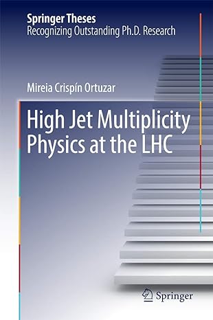 high jet multiplicity physics at the lhc 1st edition mireia crispin ortuzar 3319434608, 978-3319434605