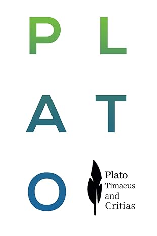 timaeus and critias plato complete works 1st edition plato b0cw2shqks, 979-8880250387