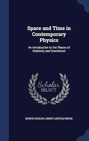 space and time in contemporary physics an introduction to the theory of relativity and gravitation 1st