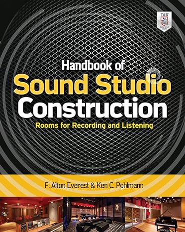 handbook of sound studio construction rooms for recording and listening 1st edition ken c pohlmann