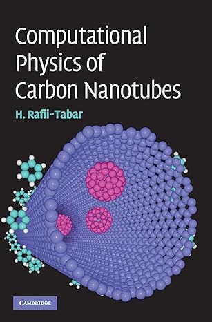 computational physics of carbon nanotubes 1st edition hashem rafii tabar 0521853001, 978-0521853002