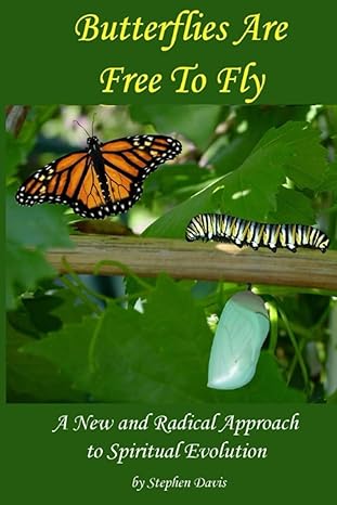 butterflies are free to fly a new and radical approach to spiritual evolution 1st edition stephen davis