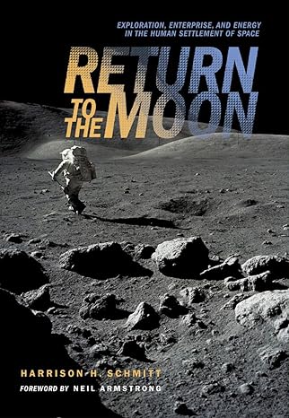 return to the moon exploration enterprise and energy in the human settlement of space 1st edition harrison