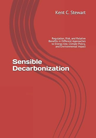 sensible decarbonization regulation risk and relative benefits in different approaches to energy use climate