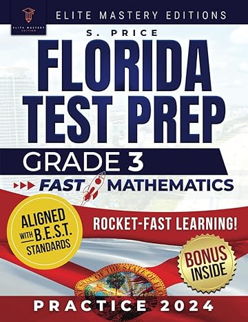 florida test prep the ultimate 3rd grade practice test book for joyful mastering of fast mathematics includes