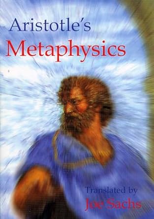 aristotles metaphysics 2nd edition aristotle ,joe sachs 1888009039, 978-1888009033