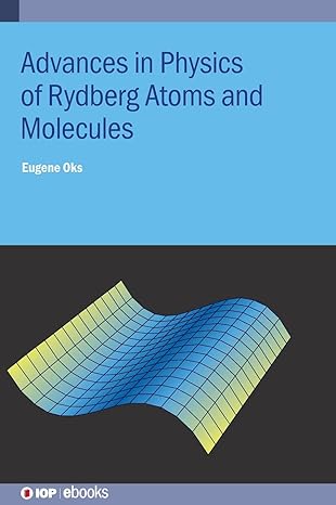 advances in physics of rydberg atoms and molecules 1st edition eugene oks 0750339373, 978-0750339377
