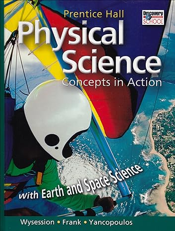 physical science concepts in action with earth and space science 1st edition michael wysession ,david frank