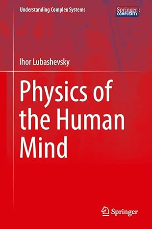 physics of the human mind 1st edition lubashevsky 3319517058, 978-3319517056