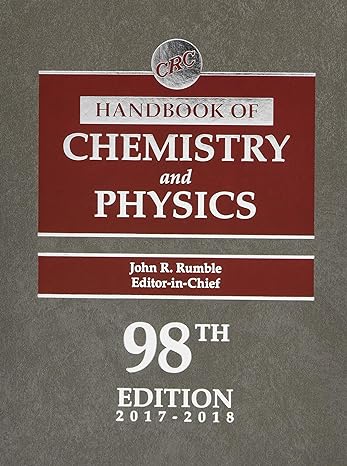 crc handbook of chemistry and physics 98th edition john rumble 1498784542, 978-1498784542