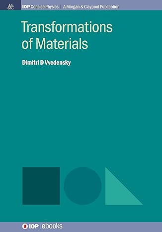 transformations of materials 1st edition dimitri d vvedensky 1643276212, 978-1643276212