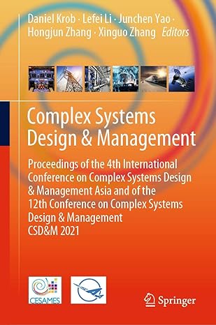 complex systems design and management proceedings of the 4th international conference on complex systems