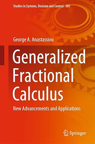 generalized fractional calculus new advancements and applications 1st edition george a anastassiou