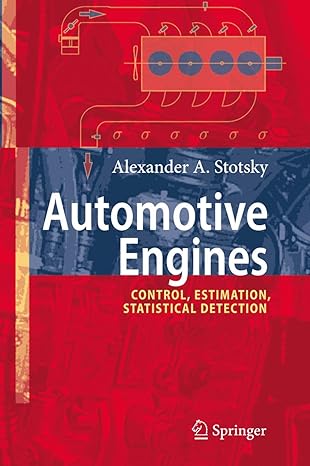 automotive engines control estimation statistical detection 2009th edition alexander a stotsky 3642001637,