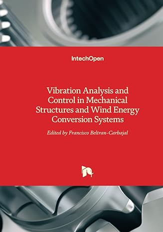 vibration analysis and control in mechanical structures and wind energy conversion systems 1st edition