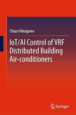 iot/ai control of vrf distributed building air conditioners 2024th edition chuzo ninagawa 9819991986,