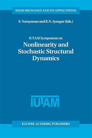 iutam symposium on nonlinearity and stochastic structural dynamics held in madras chennai india 4 8 january