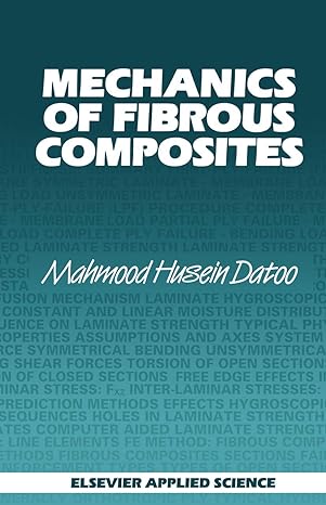 mechanics of fibrous composites 1991st edition mahmood husein datoo 1851666001, 978-1851666003