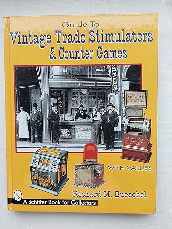 guide to vintage trade stimulators and counter games 1st edition dick bueschel 0764301195, 978-0764301193