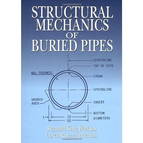 structural mechanics of buried pipes 1st edition reynold king watkins ,loren runar anderson 0849323959,