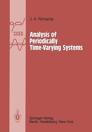 analysis of periodically time varying systems 1st edition john a richards 3642818757, 978-3642818752