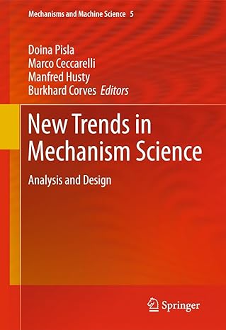 new trends in mechanism science analysis and design 2010th edition doina pisla ,marco ceccarelli ,manfred