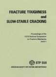 fracture toughness and slow stable cracking 1st edition astm paris pc, irwin gr b007esmqee