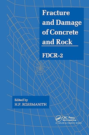fracture and damage of concrete and rock fdcr 2 1st edition h p rossmanith 0419184708, 978-0419184706