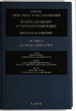 second supplements to the of rodds chemistry of carbon compounds aliphatic compounds e trihydric alcohols