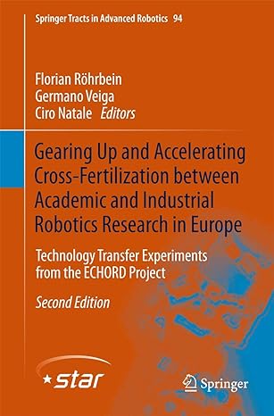 gearing up and accelerating cross fertilization between academic and industrial robotics research in europe