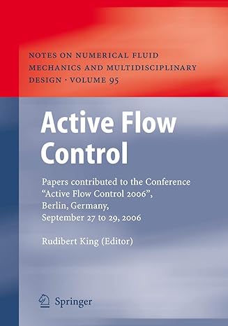 active flow control papers contributed to the conference active flow control 2006 berlin germany september 27