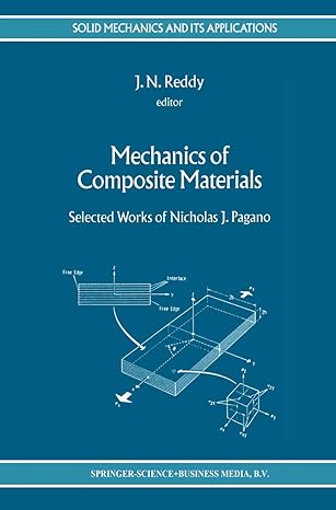 mechanics of composite materials selected works of nicholas j pagano 1994th edition j n reddy 0792330412,