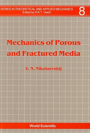 mechanics of porous and fractured media 1st edition v n nikolaevskij 9971503832, 978-9971503833