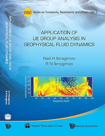 applications of lie group analysis in geophysical fluid dynamics 1st edition nail h ibragimov ,ranis n