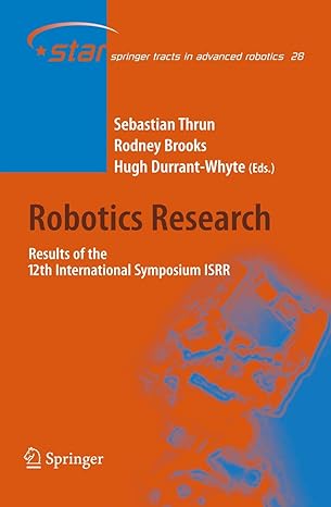 robotics research results of the 12th international symposium isrr 2007th edition sebastian thrun ,rodney a