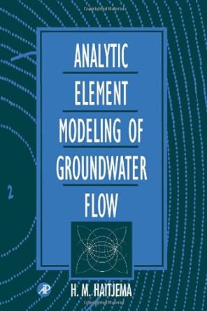 analytic element modeling of groundwater flow har/dsk edition h m haitjema 0123165504, 978-0123165503