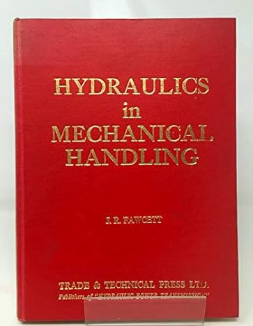 hydraulics in mechanical handling 1st edition j r fawcett b0000cldu5