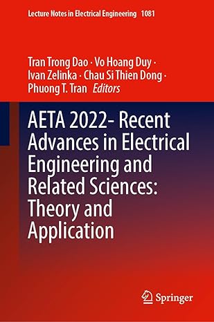 aeta 2022 recent advances in electrical engineering and related sciences theory and application 2024th
