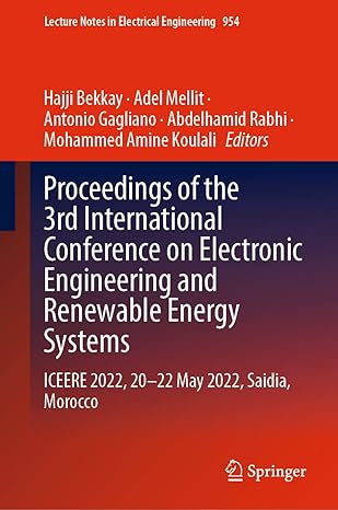 proceedings of the 3rd international conference on electronic engineering and renewable energy systems iceere
